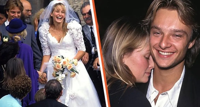 La célébration du mariage de David Hallyday et Estelle Lefébure s'est transformée en funérailles de son père